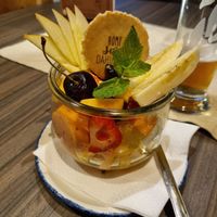 3 sorbets with fruit at Dahuam.202 in Gerlos