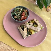 la crostata di patate e bietole   at Ambrosia in Fano