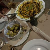 Mixed olives   at Toque de Queda in Mallorca