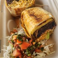 Killer Breakfast Burrito at Rainbow Kitchen + Rebel Tonics in Haiku