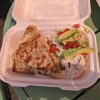 Quesadillas  at Rainbow Kitchen + Rebel Tonics in Haiku