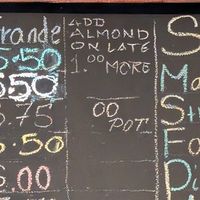 Plant milk upcharge at Sidamo Coffee & Tea in Washington
