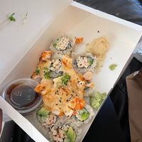 Baked lobster roll.  at MA-KIN in Agoura Hills