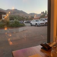 View from our  corner table at MA-KIN in Agoura Hills