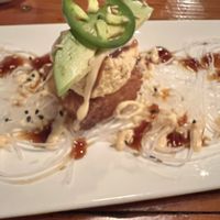 Yum!!!  Crab Cake Tempura  at MA-KIN in Agoura Hills