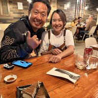 My friend and the owner!   at MA-KIN in Agoura Hills