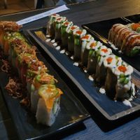 Specialty sushi rolls at MA-KIN in Agoura Hills