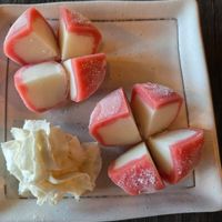 Lychee Mochi & (Passion Fruit not pictured) at MA-KIN in Agoura Hills