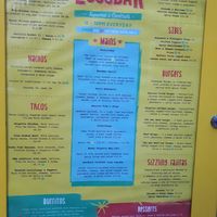 Menu at EscoBar in Inverness