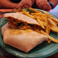 Crunch wrap at EscoBar in Inverness