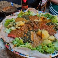   at African Queen Restaurant in Frankfurt