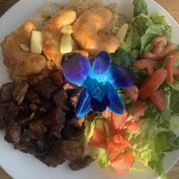 Combo plate   at Srey Vegan - Pop Up in Los Angeles