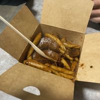 Vegan Pasta with seitan & mushrooms   at Fast Food Fani in Podstrana