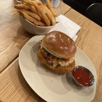Pesto chicken sandwich   at Veggie Grill by Next Level in Santa Monica
