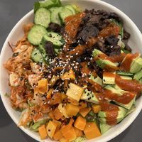 korean kimchi bowl  at Veggie Grill by Next Level in Santa Monica