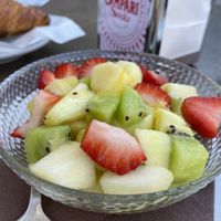 Fruit salad at Bar Pasticceria Ruvolo in Palermo