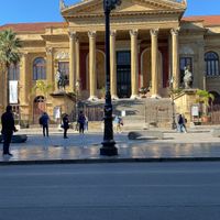 The view at Bar Pasticceria Ruvolo in Palermo