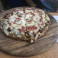 
Pesto pizza “nuts”  at Fresca on Addison in Richmond