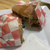 Falafel sandwich   at Fresca on Addison in Richmond