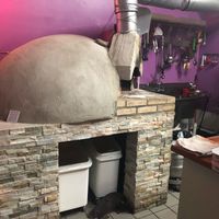 Wood burning stove  at Fresca on Addison in Richmond