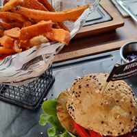 Sweat potato fries  at Kitchen in Boblingen