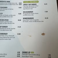 4,50 zusätzlich für das Vegan Upgrade  at Kitchen in Boblingen