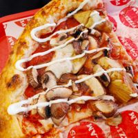 "Magic mushrooms" at Pizzi*s & Cream in Vienna