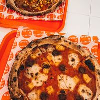 Beyond hawaii and salami pizzas  at Pizzi*s & Cream in Vienna