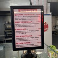 specials  at Pizzi*s & Cream in Vienna
