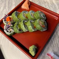 Avocado Rolls #Veganuary at Chijuya Restaurant - Jing Xin Health Food in Bangkok