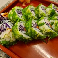 Wakame maki at Chijuya Restaurant - Jing Xin Health Food in Bangkok