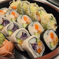 Sushi mixed plate at Chijuya Restaurant - Jing Xin Health Food in Bangkok