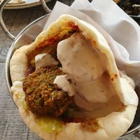 Falafel pita at Pita in North West London