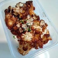 Cauliflower tahini at Pita - Kentish Town in North West London