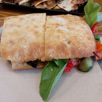 Bocata vegano at Harri Taberna in Getxo