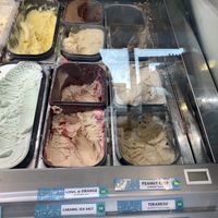 Ice cream choices  at Sprinkles in Whitby