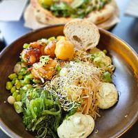 Bowl with lyckling at Godhem Sour Café & Bar in Trollhattan