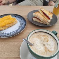 Vegan merenda at Da Praceta in Povoa De Varzim