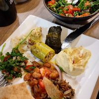 Delicious vegan Lebanese food at Le Cèdre in Avignon