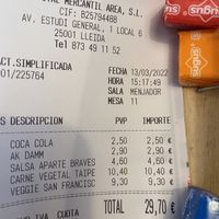 Bill   at La Capital in Lleida