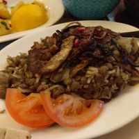 Mujadara at Beirut Star in Glasgow