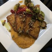 Smoked tofu dinner.    at The Owl House in Rochester