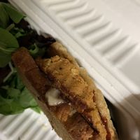 B.V.E. Burger (close-up) at The Owl House in Rochester