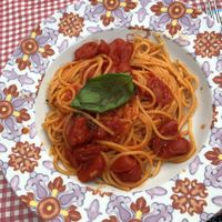Spaghetti Arrabiata  at Rossopomodoro in Rimini