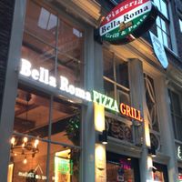 outside at Bella Roma in Amsterdam