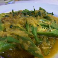 Bindi bhaji  at Le Raaj in Durham