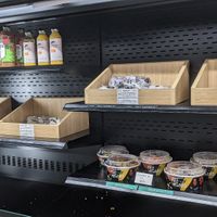 Savoury ready made meals at Isla Vegana in Ushuaia