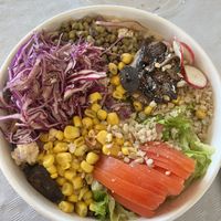 ensalada fresca  at Isla Vegana in Ushuaia