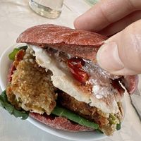 hamburguesa   at Isla Vegana in Ushuaia