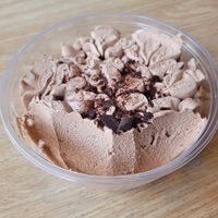 Mousse au Chocolat at Isla Vegana in Ushuaia